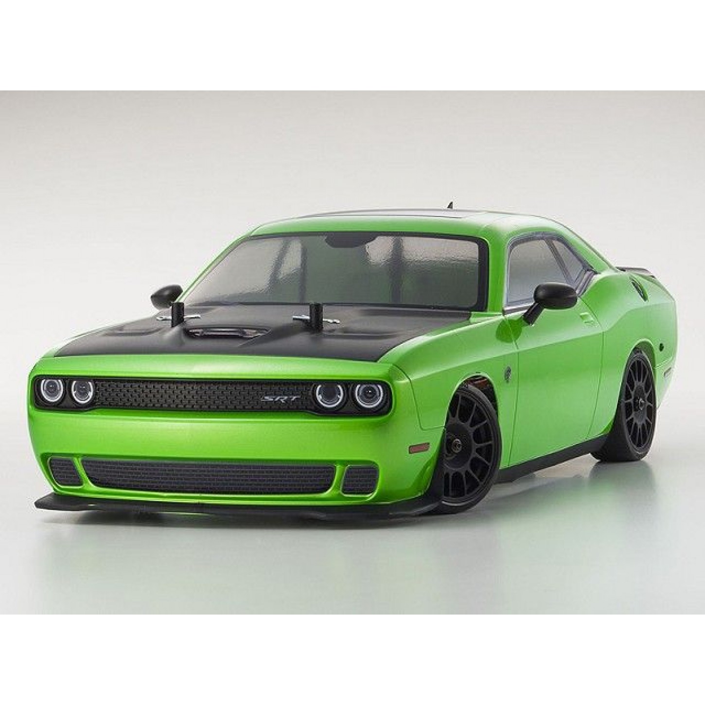 ペットcar AUTOMODELO KYOSHO FAZER VE-i DODGE CHALLENGER SRT HELLCAT VERDE